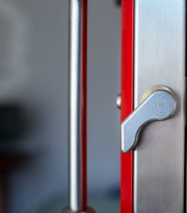 Inferno Charcoal Oven Latch (Close-up)