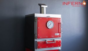 Inferno Charcoal Oven Front View